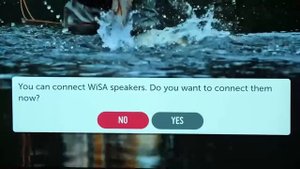 Подключение WiSA-динамиков к телевизору LG