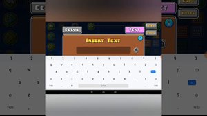 Как писать текст на своих уровнях в Geometry Dash.
