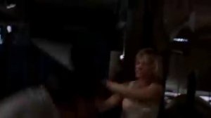 Crystal Allen and David Hasselhoff fight scene in Anaconda 3 Offspring