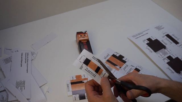 Дмитрий Скрынник игрушка из бумаги Майнкрафт Minecraft смотреть онлайн