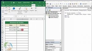 Excel VBA   Fixando função Hoje