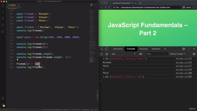 039 Introduction to Arrays