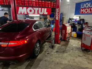 Замена масла в АКПП Jaguar XF ZF 8hp70