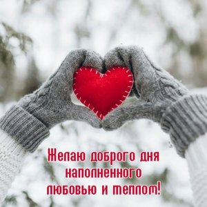 Добрый зимний день?☃️❄️ Хорошего Дня и Отличного Настроения?? Музыкальная открытка Добрый День?