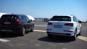 ПРОТИВОСТОЯНИЕ BMW X3  VS  AUDI Q5.  РЕШИТ ЛИ ГОНКА?