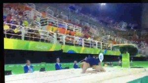 olympic games 2016 Gymnast Samir Ait Said broke his leg