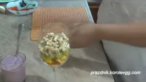 Детский салат Лето вкусные и недорогие салаты на праздничный стол