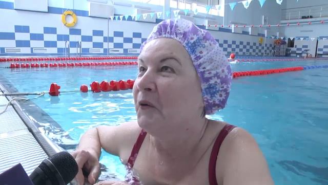 Участники программы «Активное долголетие» из Монино присоединились к занятиям по плаванию