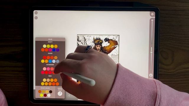 Color Your Own! Jim Lee's Gambit | Digital Coloring Tutorial смотреть онлайн