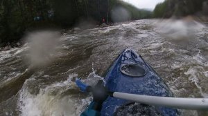 Порог Айгир (выходная шивера) "кораблекрушение"