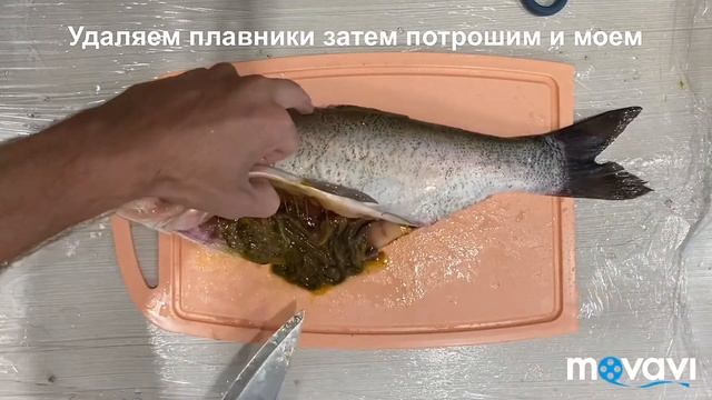 Разделка и чистка рыбы. Отделение филе от костей легким способом. Толстолобик.