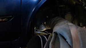 Ремонт Renault Laguna. Замена втулок стабилизатора,