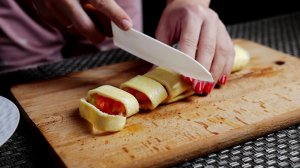 ГОТОВИМ ЯИЧНЫЕ РОЛЛЫ ?? С КРАСНОЙ РЫБОЙ И ОГУРЦОМ!