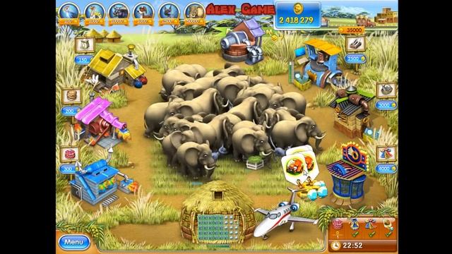 Farm Frenzy 3 Madagascar (2 award - patience, million coins) Веселая ферма 3 Мадагаскар (2 награды)