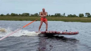 SUP Board за лодкой