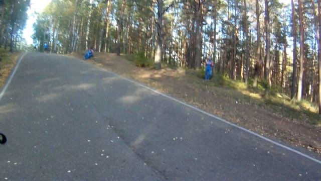 Остров лыжероллерная трасса от первого лица