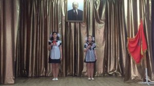 Участники заочного формата Фестиваля детского творчества всех жанров. Дуэт «Звёздочки».