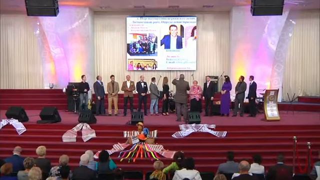 21 Годовщина Посольства Божьего. 2 .02.04.15. О.Кононенко. Главное иметь Слово от Бога смотреть онлайн