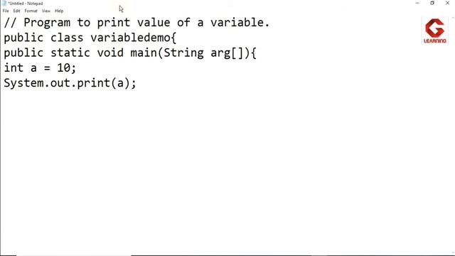 How To Print Variable Value In Java Program. CBSE Class 12 IT - 802.