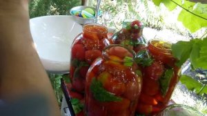 39.ПОМИДОРЫ-ХОЛОДНЫЙ ПОСОЛ!!!ЕЩЁ ОДИН ДОСТОЙНЫЙ СПОСОБ ДЛЯ ВАС-ДЕЛЮСЬ СВОИМ ПРОВЕРЕННЫМ СПОСОБОМ!!!