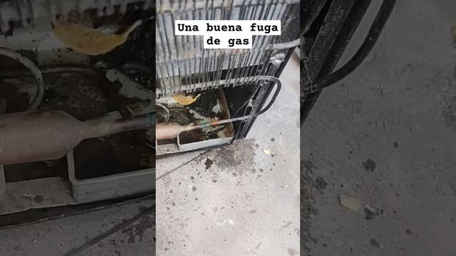 De nuevo el jabonometro detecto una gran fuga de gas en refrigerador Daewoo