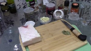 Сало по украински (сухой посол)