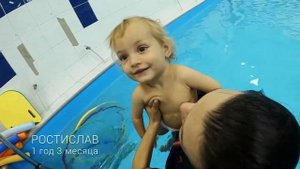 Грудничковое плавание в Ставрополе | Флиппер #22