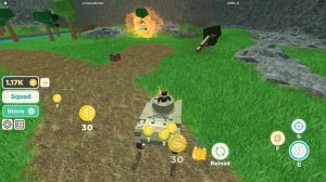 First Rebirth/Leveling Up! [Tank Simulator - Roblox]