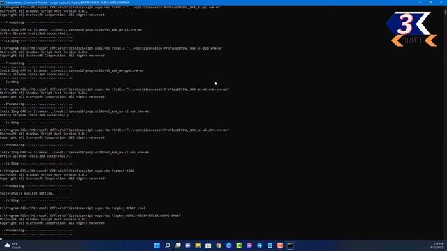 របៀបដោះស្រាយបញ្ហាជិតផុត License ក្នុង Ms Word | How to activate office 2016 - 2019 | Video EPS 15 | смотреть онлайн