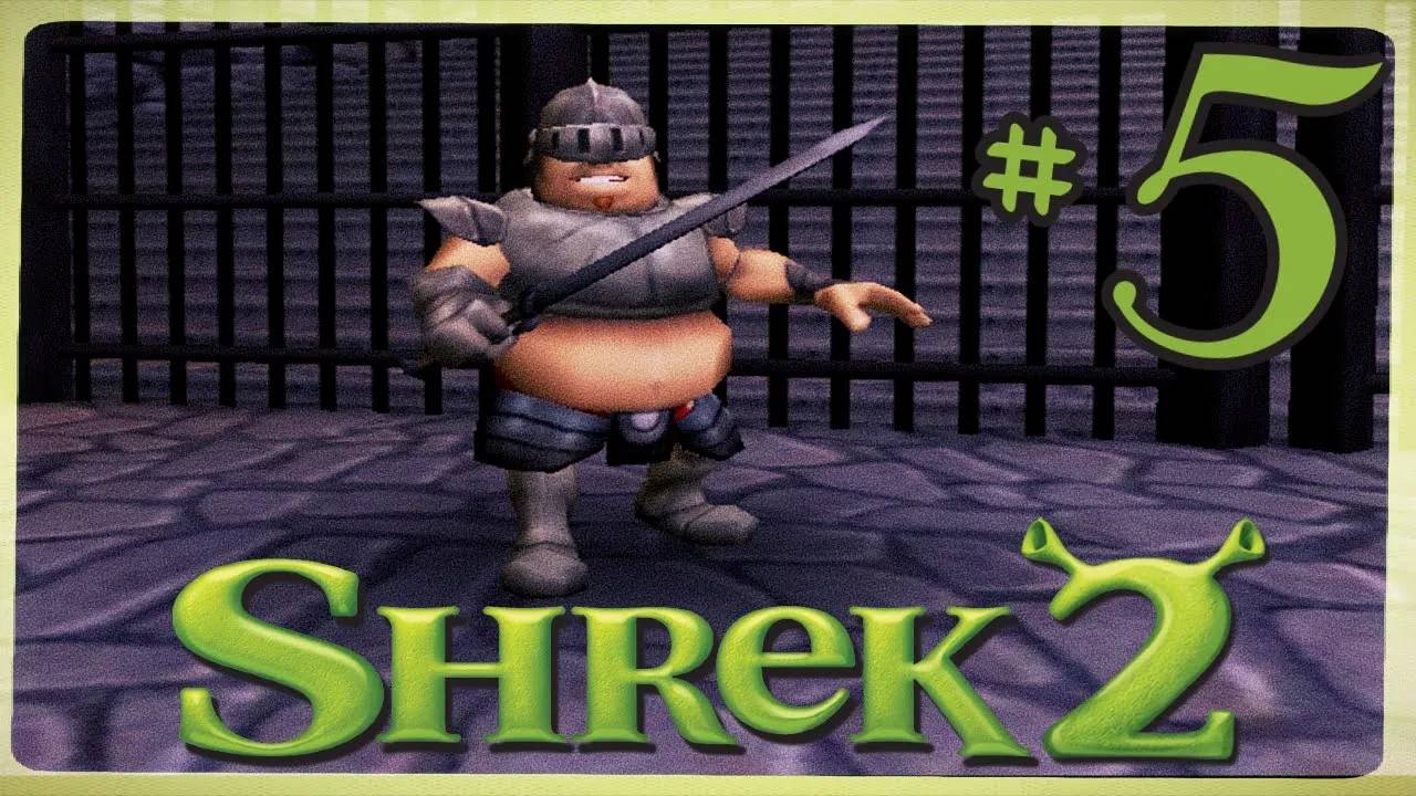 Shrek 2. #5. Побег из тюрьмы!