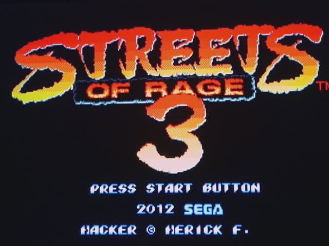 Sonic in Streets of rage 3. Sega. Обзор и прохождение двух уровней.