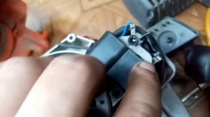 Husqvarna 128 замена модуля (катушки) зажигания