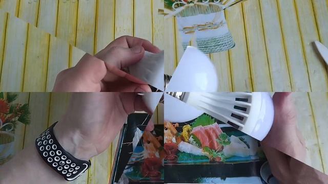 Светодиодная лампа с датчиком света и звука с Алиекспресс | Led lamp with light and sound sensor смотреть онлайн