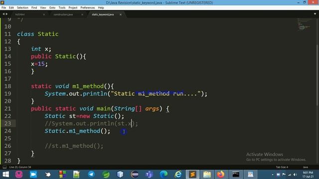 Static method accessibility смотреть онлайн