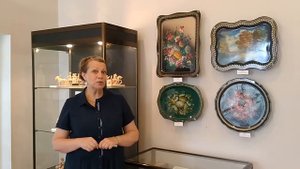 Народные промыслы Подмосковья. Жостовские подносы.