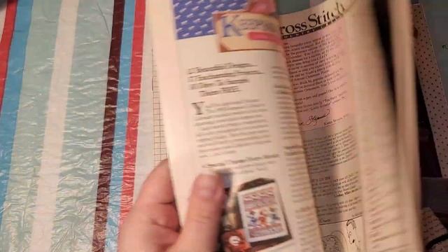 3/22 мои вышивальные новости/покупка журналов/продвижения процессов/вышивка крестом смотреть онлайн