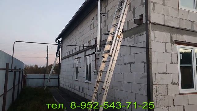 Треснула стена газосиликатного дома. Стяжка домов Курская область. Стяжка  двухэтажного дома.