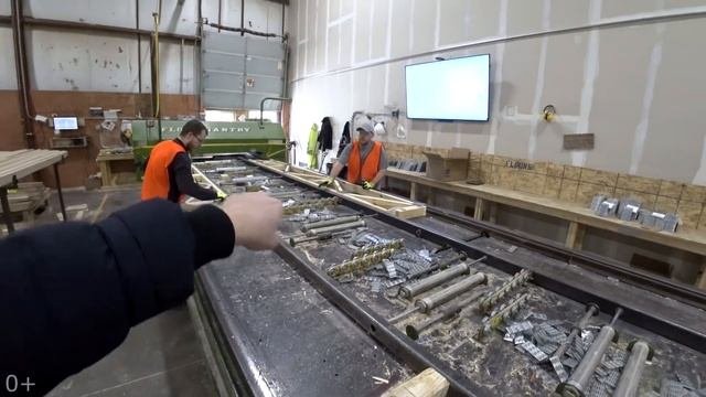 Стропильные и межэтажные фермы в США. Экскурсия на производство. Построй Себе Дом.