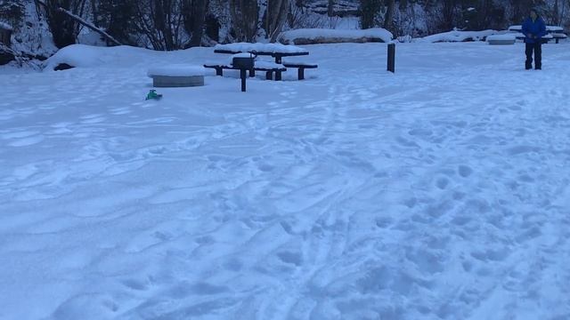 SkeeRide First Deep Snow - 3D Printed Snowmobile смотреть онлайн