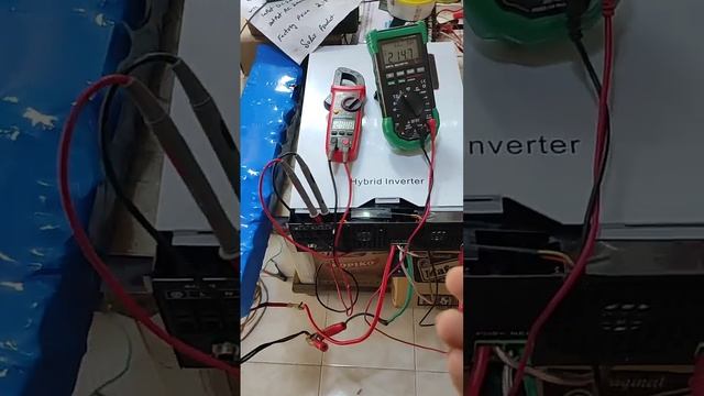 How to test hybrid inverter high PV input voltage