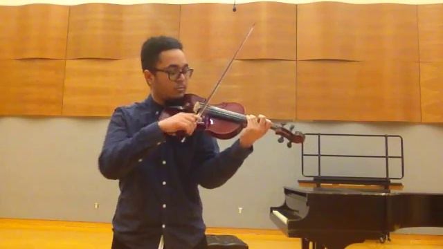 Alem Ballard - Bach Partita No. 3 minuet 1  2