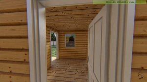Проект индивидуального жилого дома D016 - 6000х6000 (Project of an individual residential building)