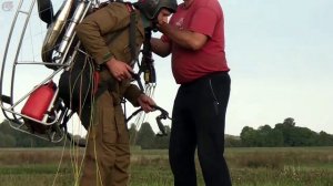 паратрайк ,полеты над болотом