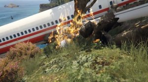 GTA 5 Моды: Карта - КРУШЕНИЕ САМОЛЕТА В ГОРАХ