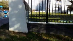 Санаторий «Юность» Анапа. Дорога от санатория до бювета минеральной воды.