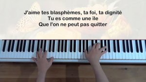 Lara Fabian - Je me souviens (avec paroles) - Piano