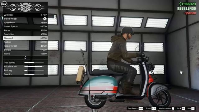FAGGIO MOD Customization! (Classic Piaggio Vespa) | GTA 5 Online DLC Motorcycle Customization смотреть онлайн