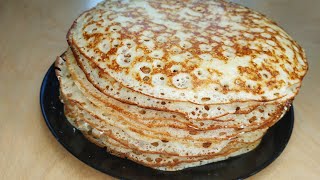 САМЫЕ ВКУСНЫЕ ДРОЖЖЕВЫЕ АЖУРНЫЕ БЛИНЧИКИ,КОТОРЫЕ ВСЕГДА ПОЛУЧАЮТСЯ/БЛИНЫ