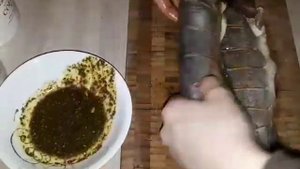 Форель в духовке с картошкой и шампиньонами