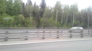 Поездка на 304 автобусе, участок поселок Птичное - Румянцево